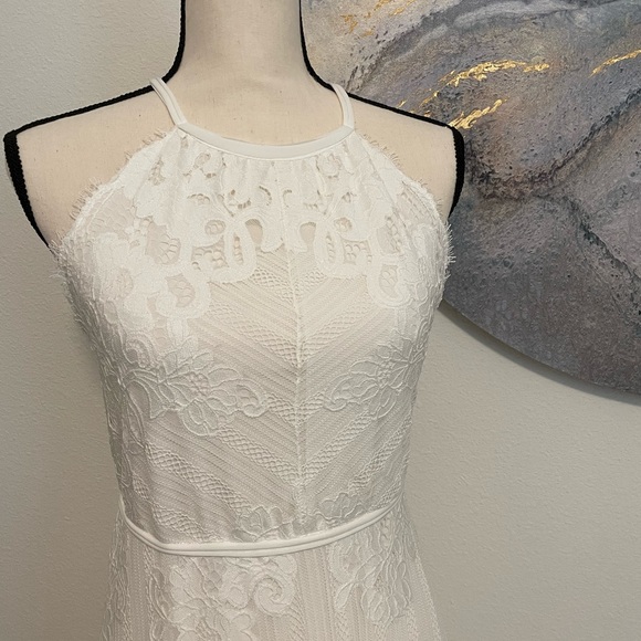Chelsea & violet white lace dress - Picture 2 of 5